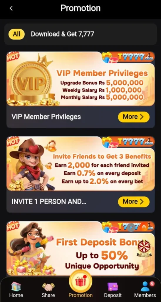 T7777 Game